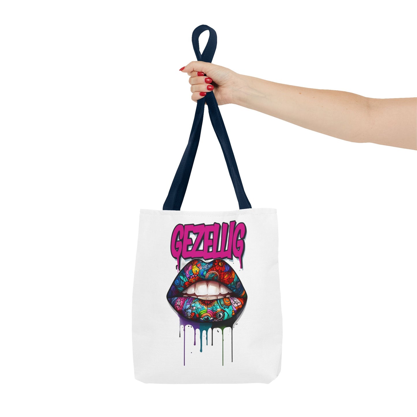 Colorful Lips  Dutch Gezellig Tote Bag