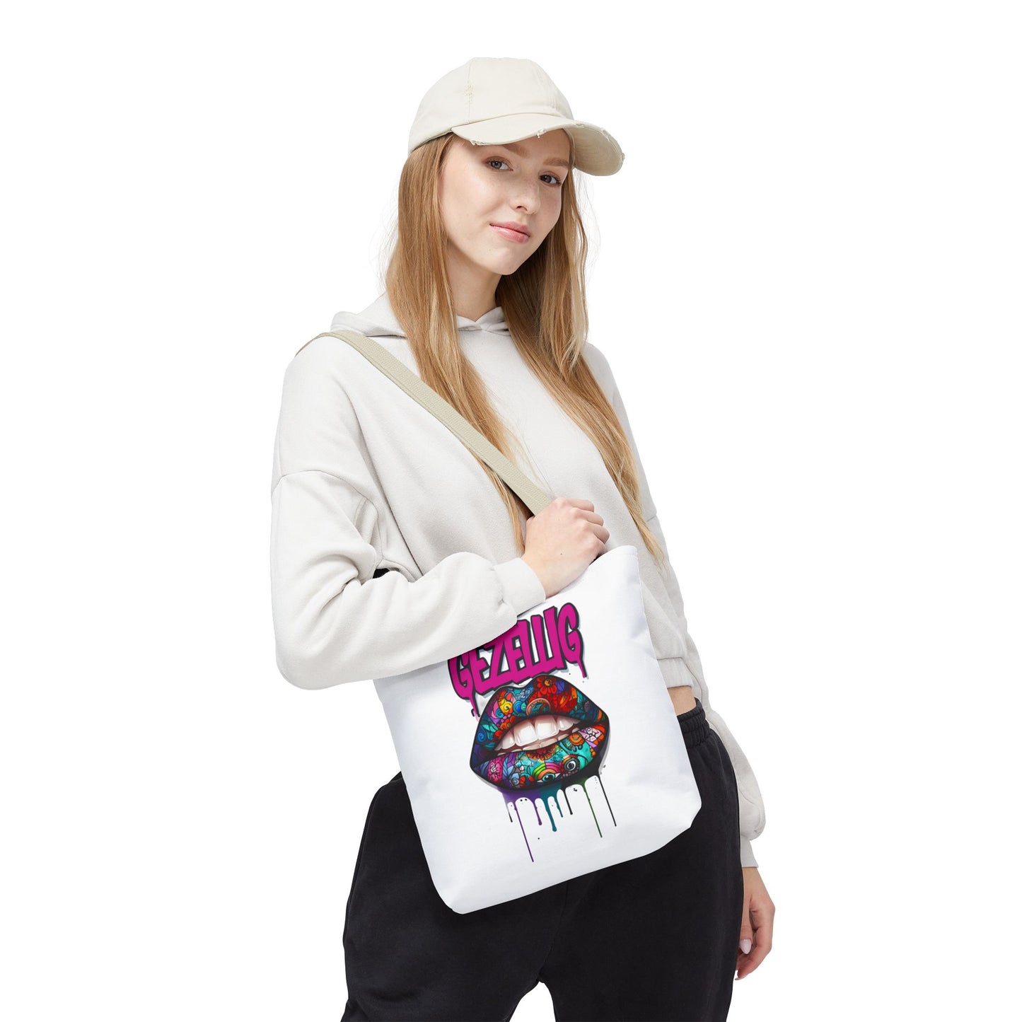 Colorful Lips  Dutch Gezellig Tote Bag